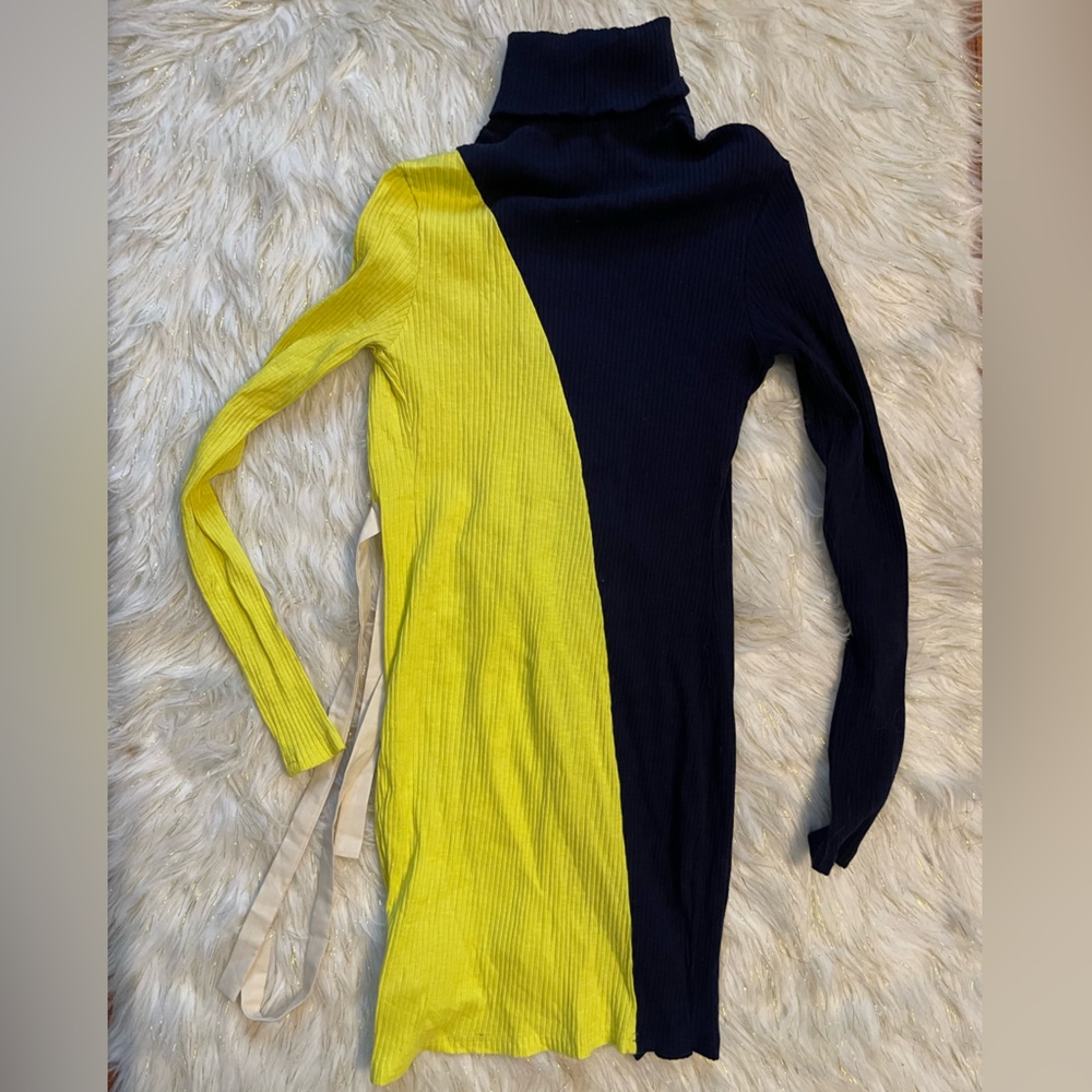 Colorblock Turtleneck Top - Picture 3 of 3